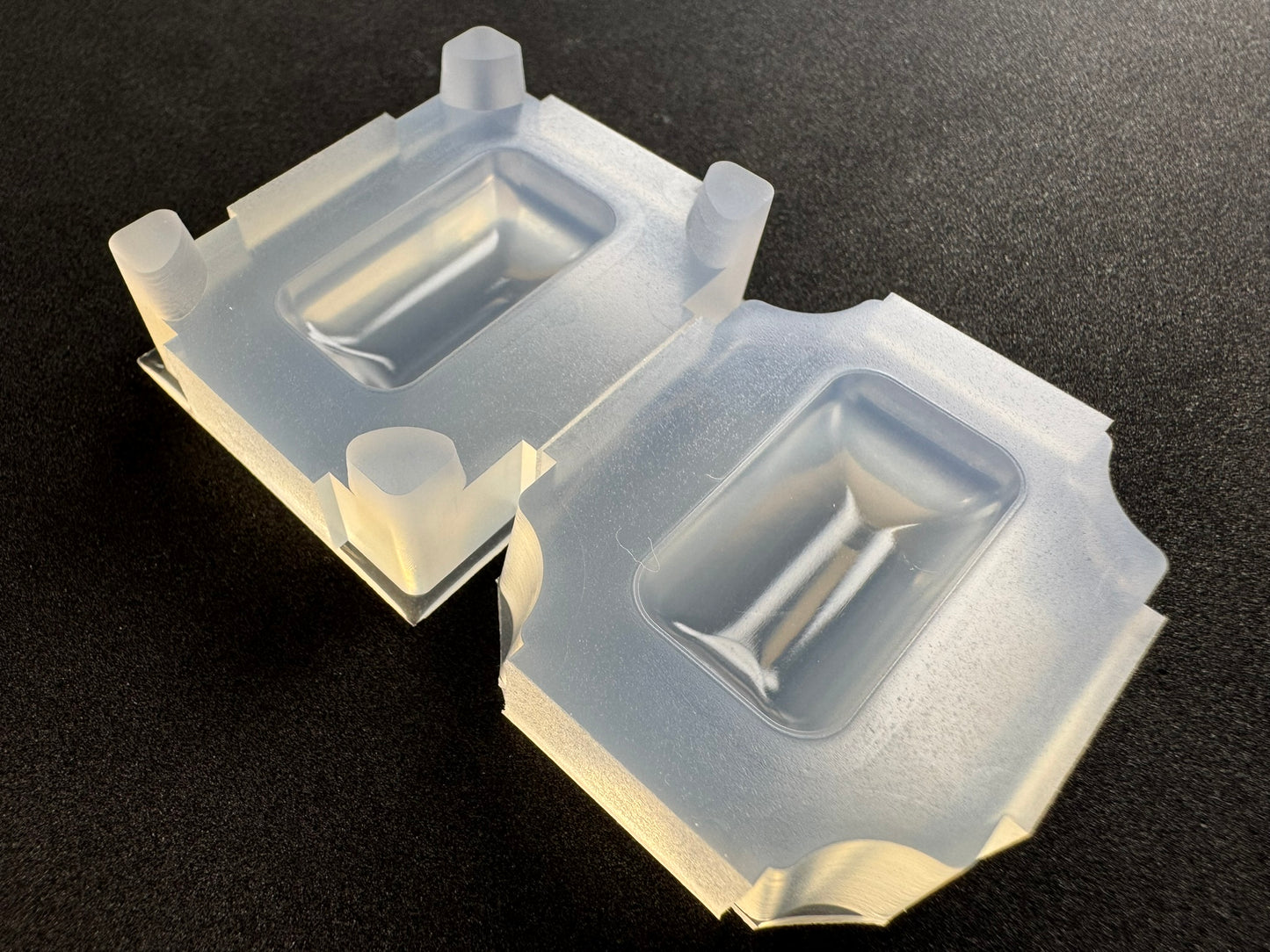 30mm「ぷっくり長方形」レジン用モールド