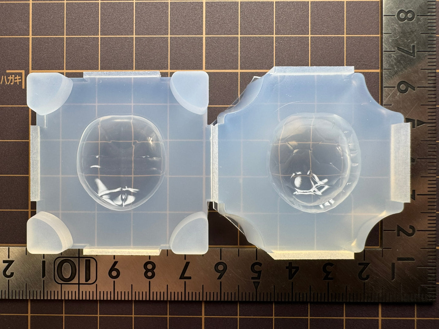 25mm「亀の甲羅」レジン用モールド