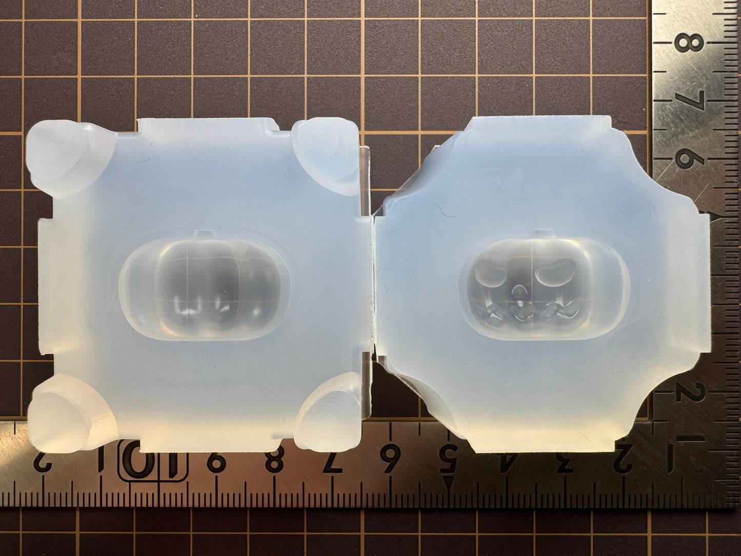 25mm「ハロウィンかぼちゃ」レジン用モールド