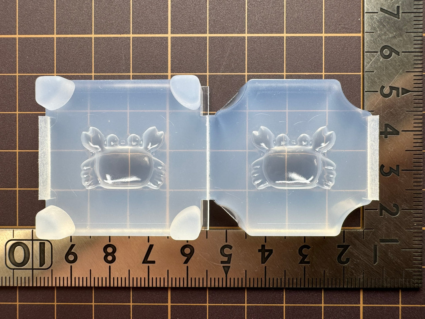 20mm「カニ」レジン用モールド