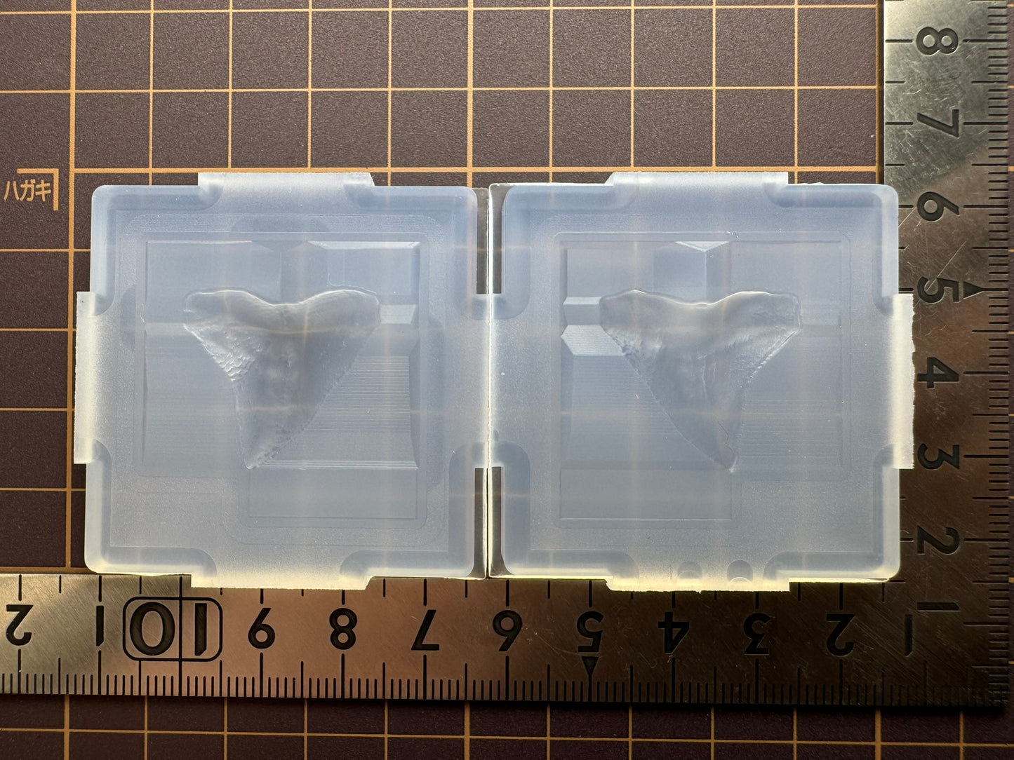22mm「サメの歯」レジン用モールド