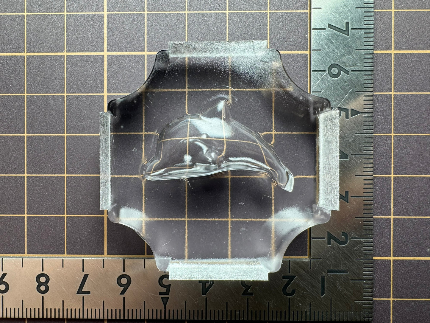 超高強度シリコン「イルカ(表)」レジン用モールド