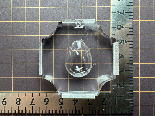 超高強度シリコン「卵(表）」レジン用モールド