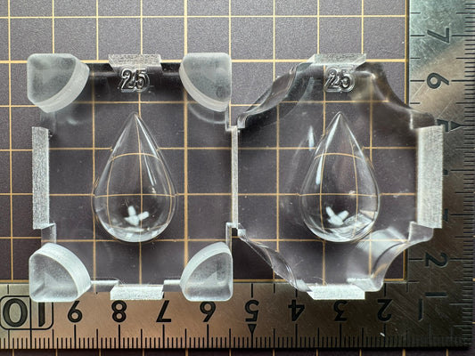 超高強度シリコン「立体雫」レジン用モールド