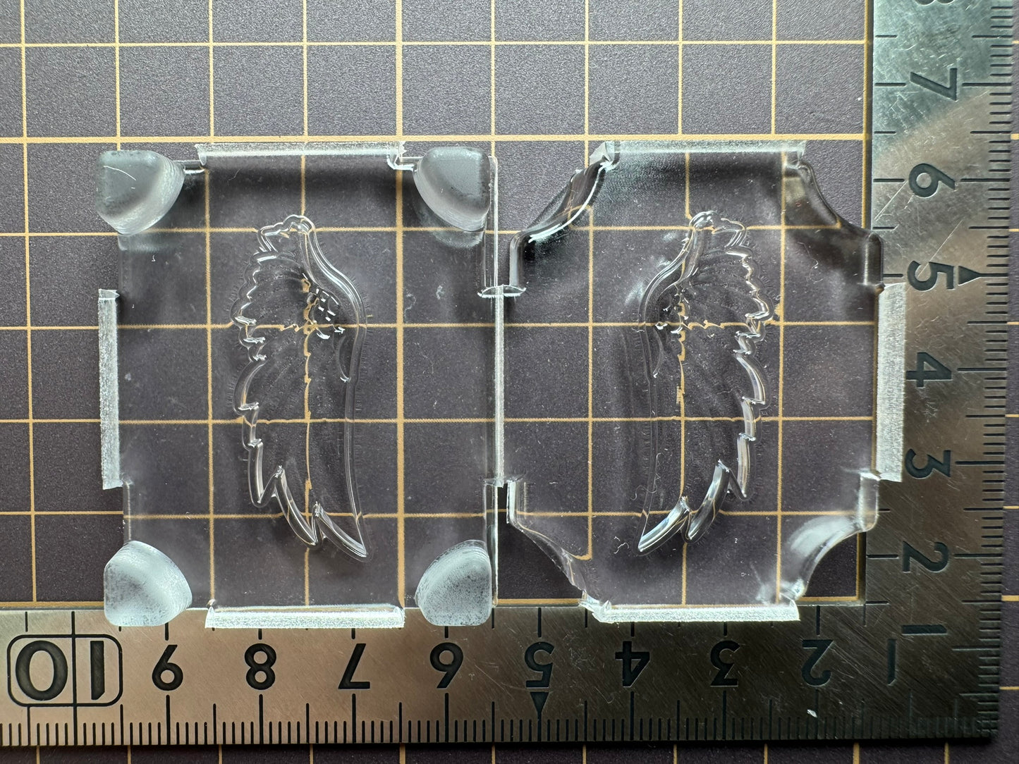超高強度シリコン「翼」レジン用モールド