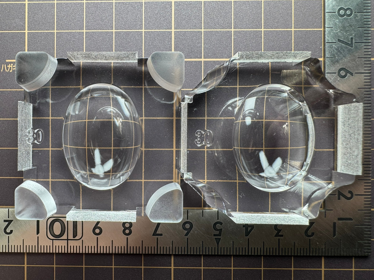 超高強度シリコン「オーバル」レジン用モールド