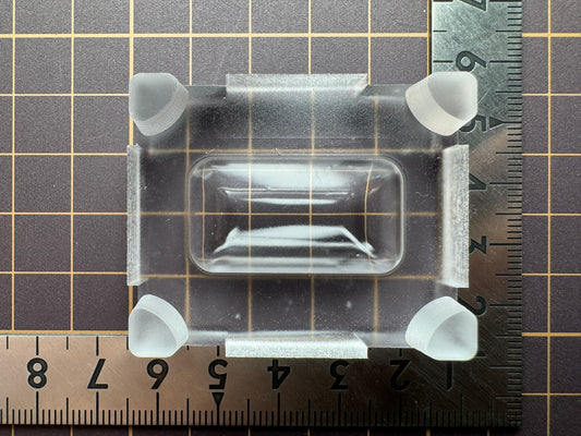 Ultra-strong silicone "Plump Rectangle (Back)" resin mold