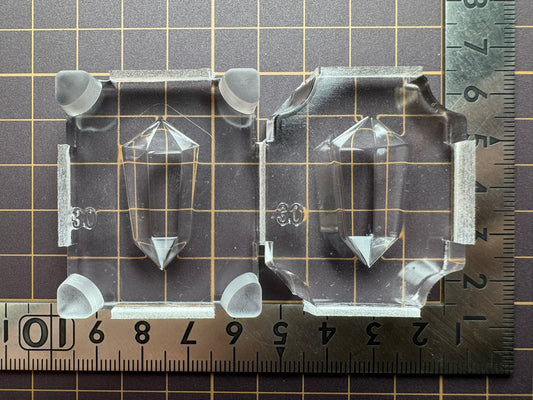 超高強度シリコン「クリスタル」レジン用モールド