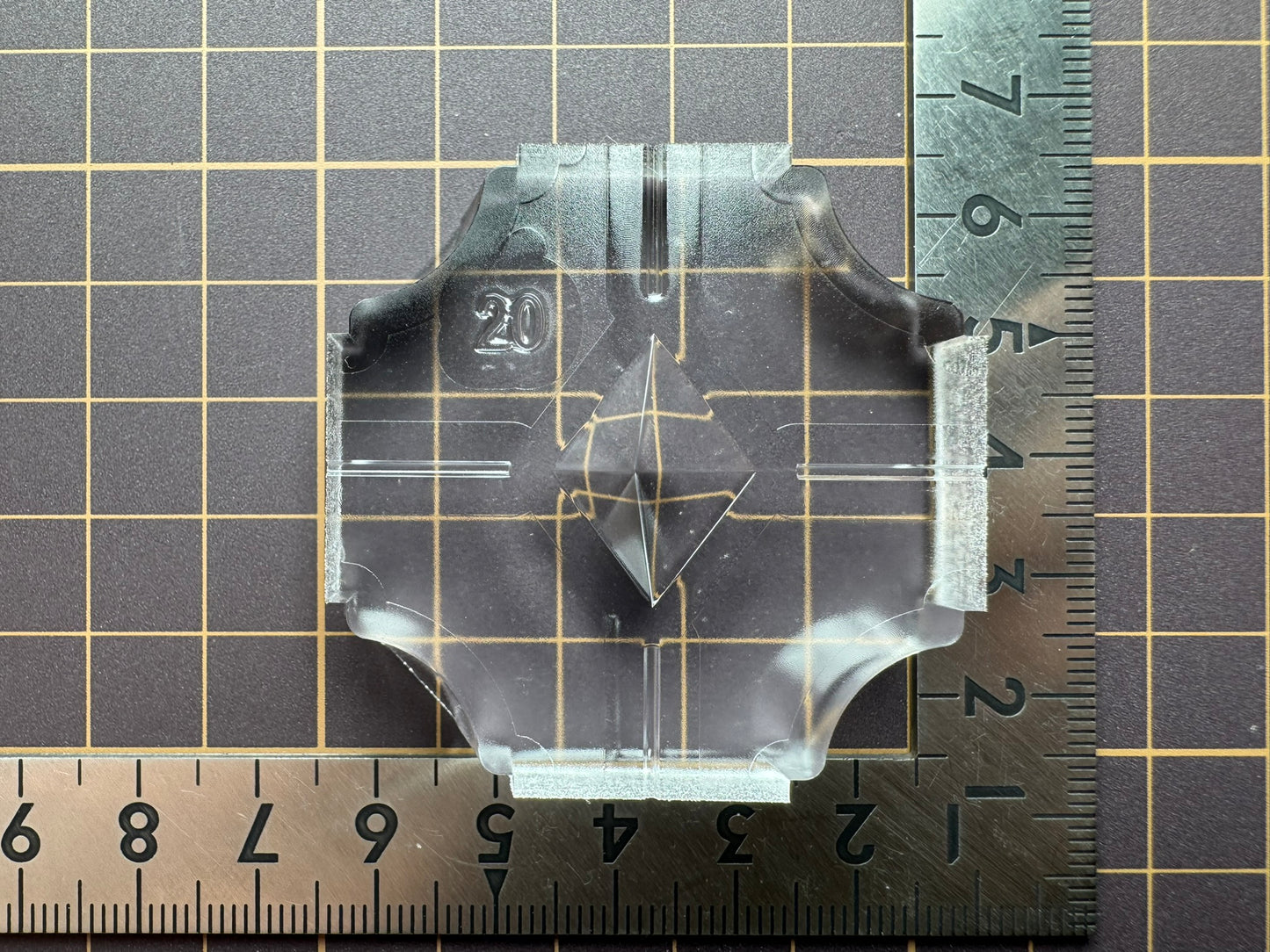 Ultra-high strength silicone "broken sphere" resin mold