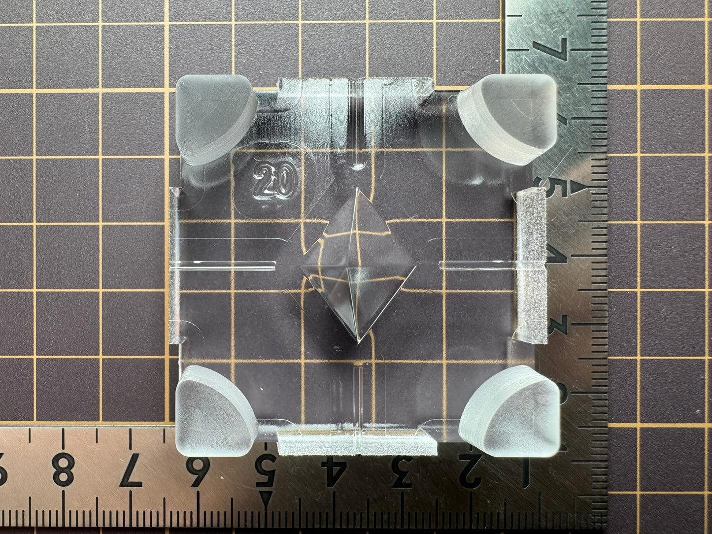 Ultra-high strength silicone "broken sphere" resin mold