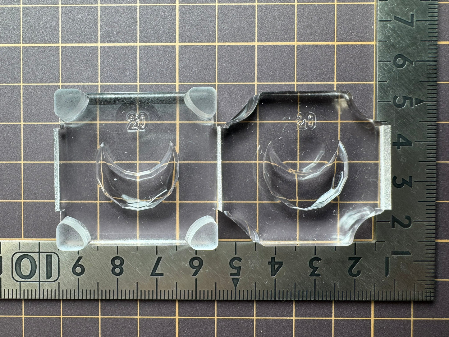超高強度シリコン「月の宝石カット」レジン用モールド