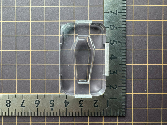 超高強度シリコン「棺桶」レジン用モールド