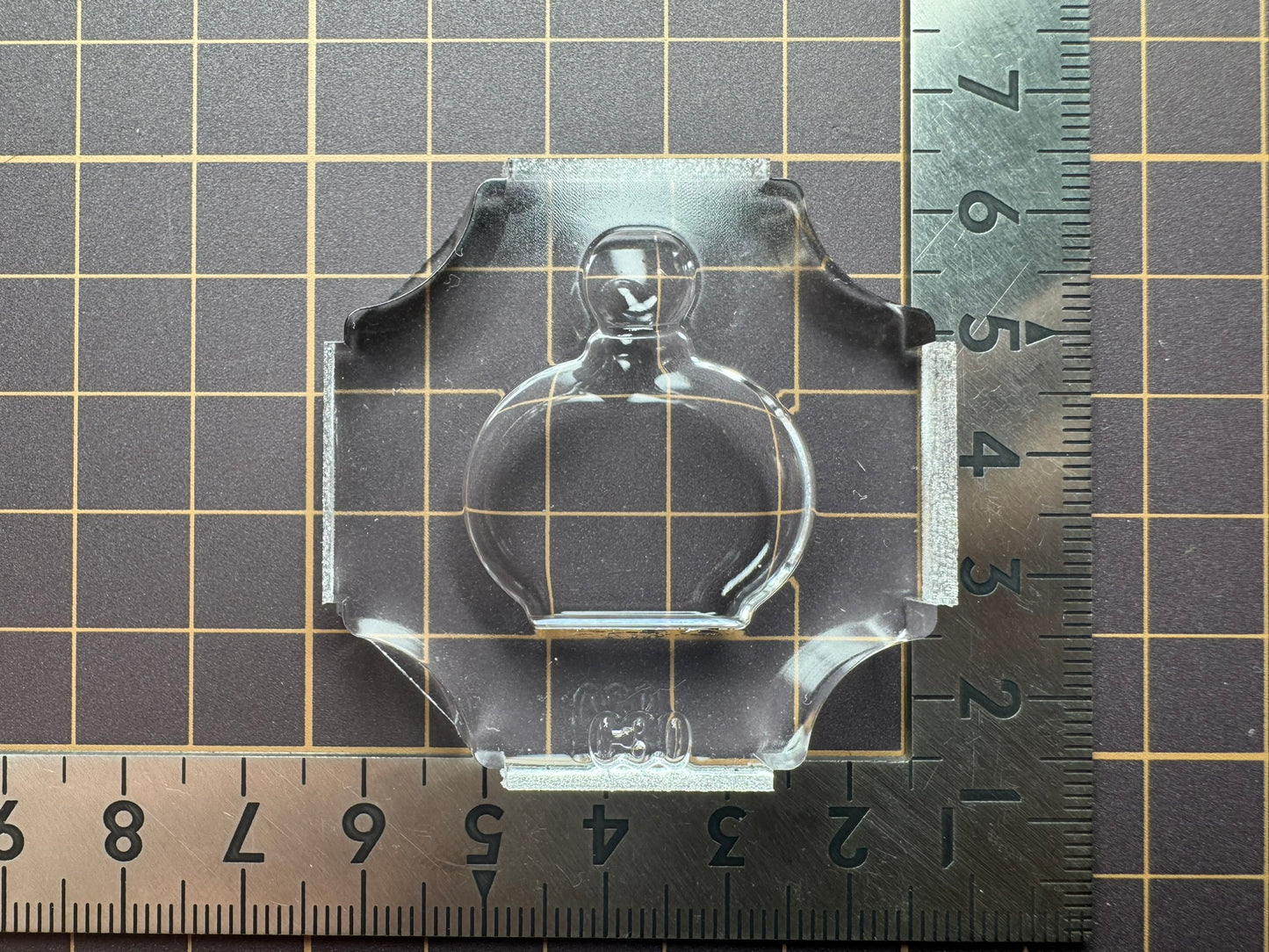 超高強度シリコン「香水瓶C(表)」レジン用モールド
