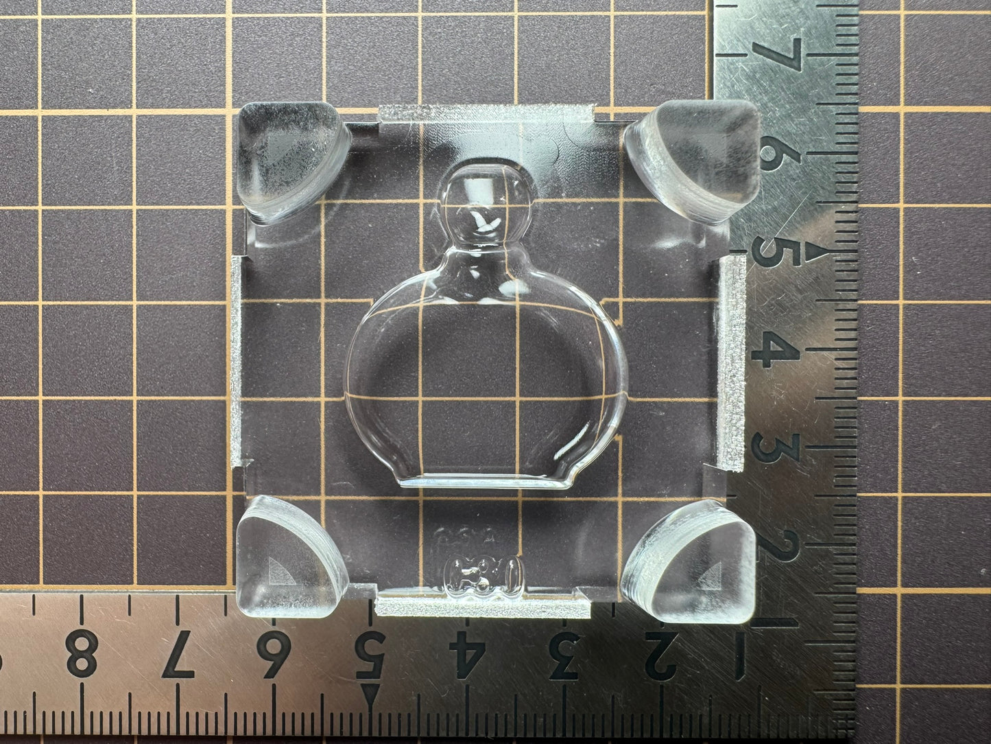 超高強度シリコン「香水瓶C(裏)」レジン用モールド
