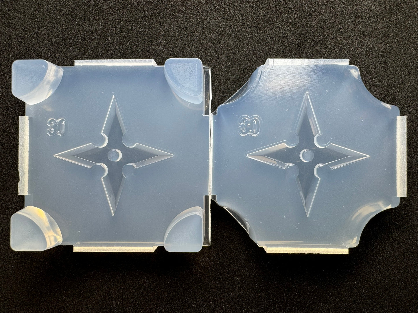30mm「手裏剣A」レジン用モールド