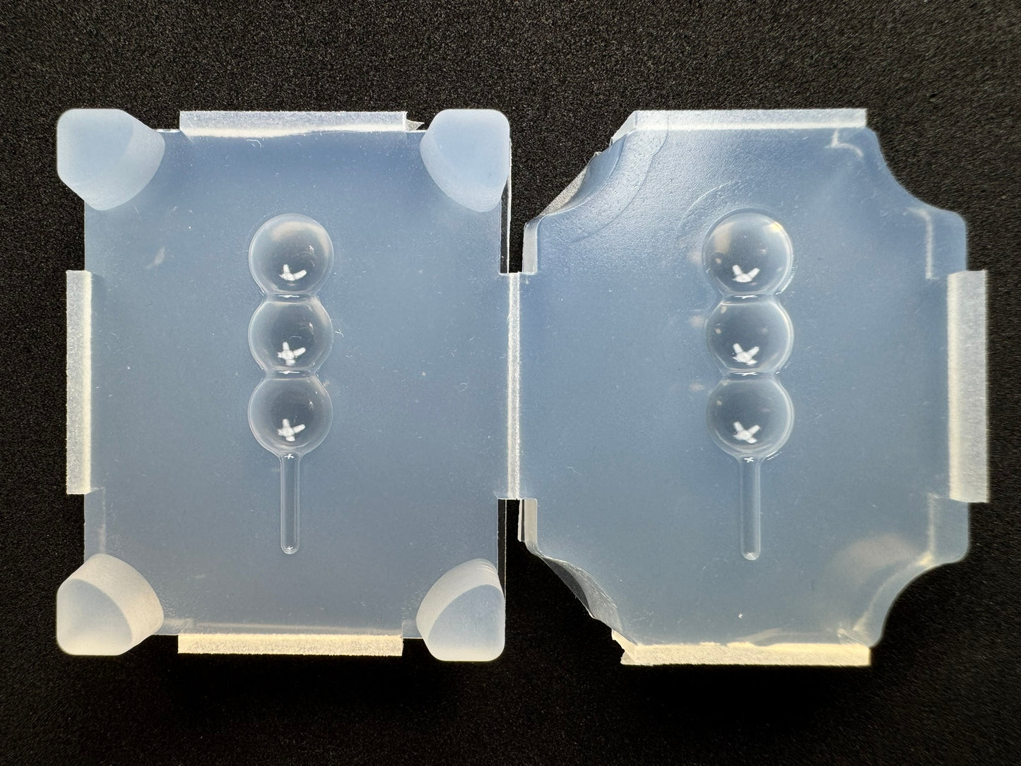 30mm "Three-Colored Dumpling" Resin Mold
