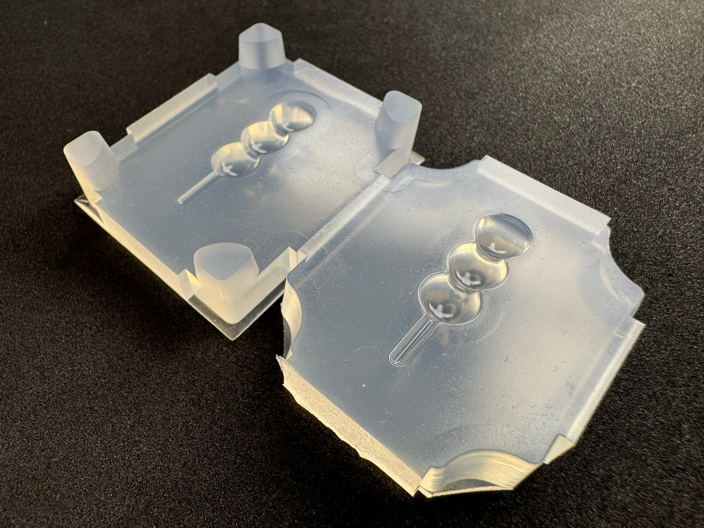 30mm "Three-Colored Dumpling" Resin Mold