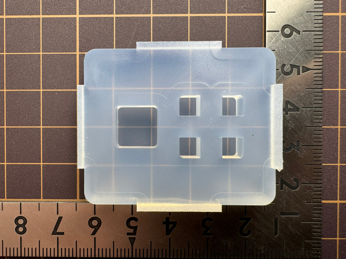 10mm「ドットスクエア」レジン用モールド