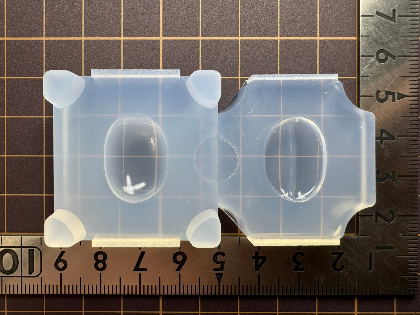 "Coffee Bean" resin mold