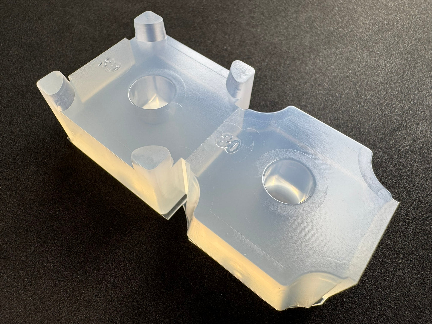 「横割りカプセル」レジン用モールド