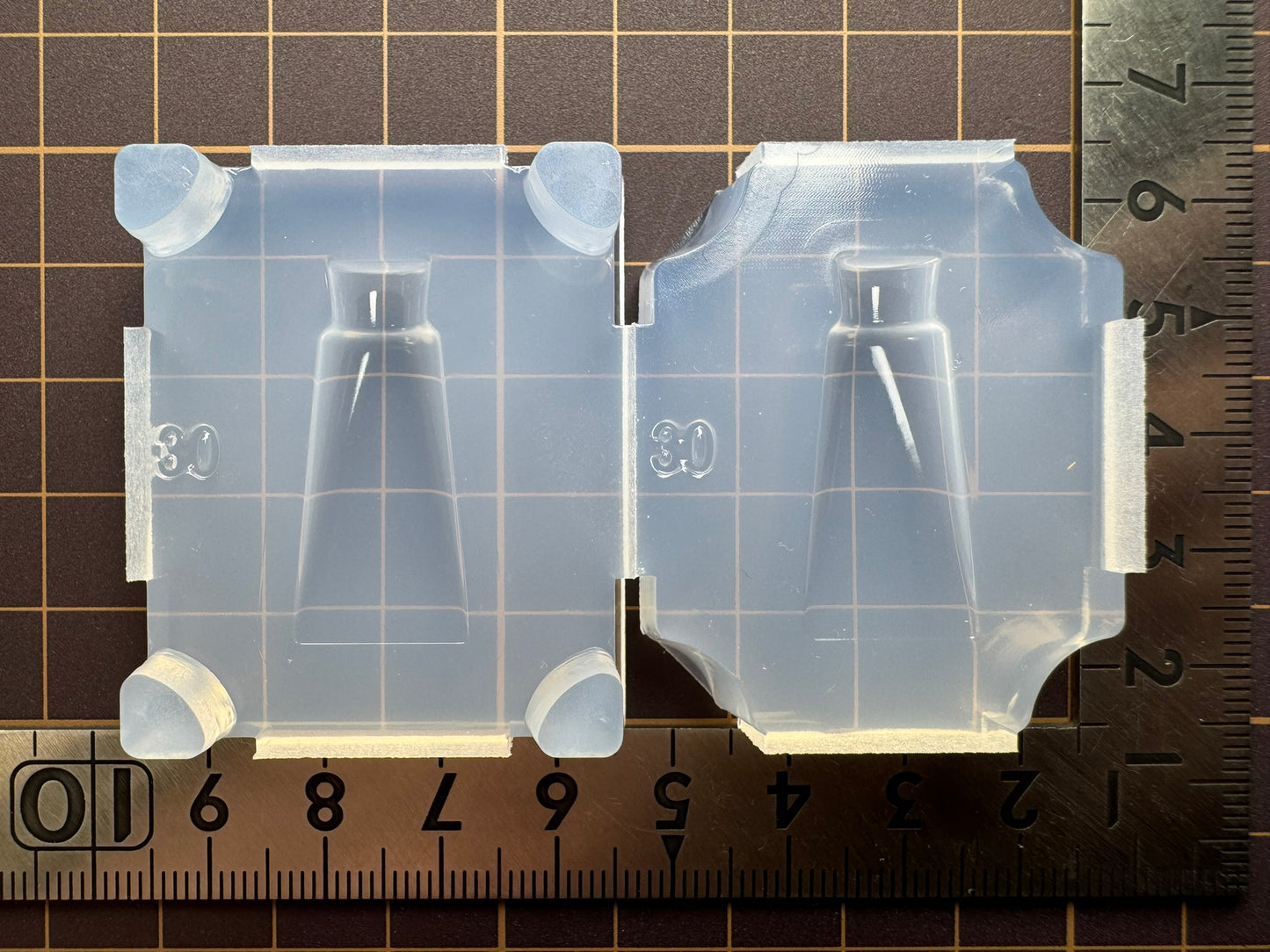 「コスメチューブ」レジン用モールド
