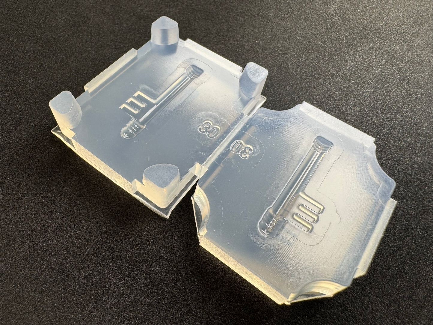 「鍵の柄A」レジン用モールド