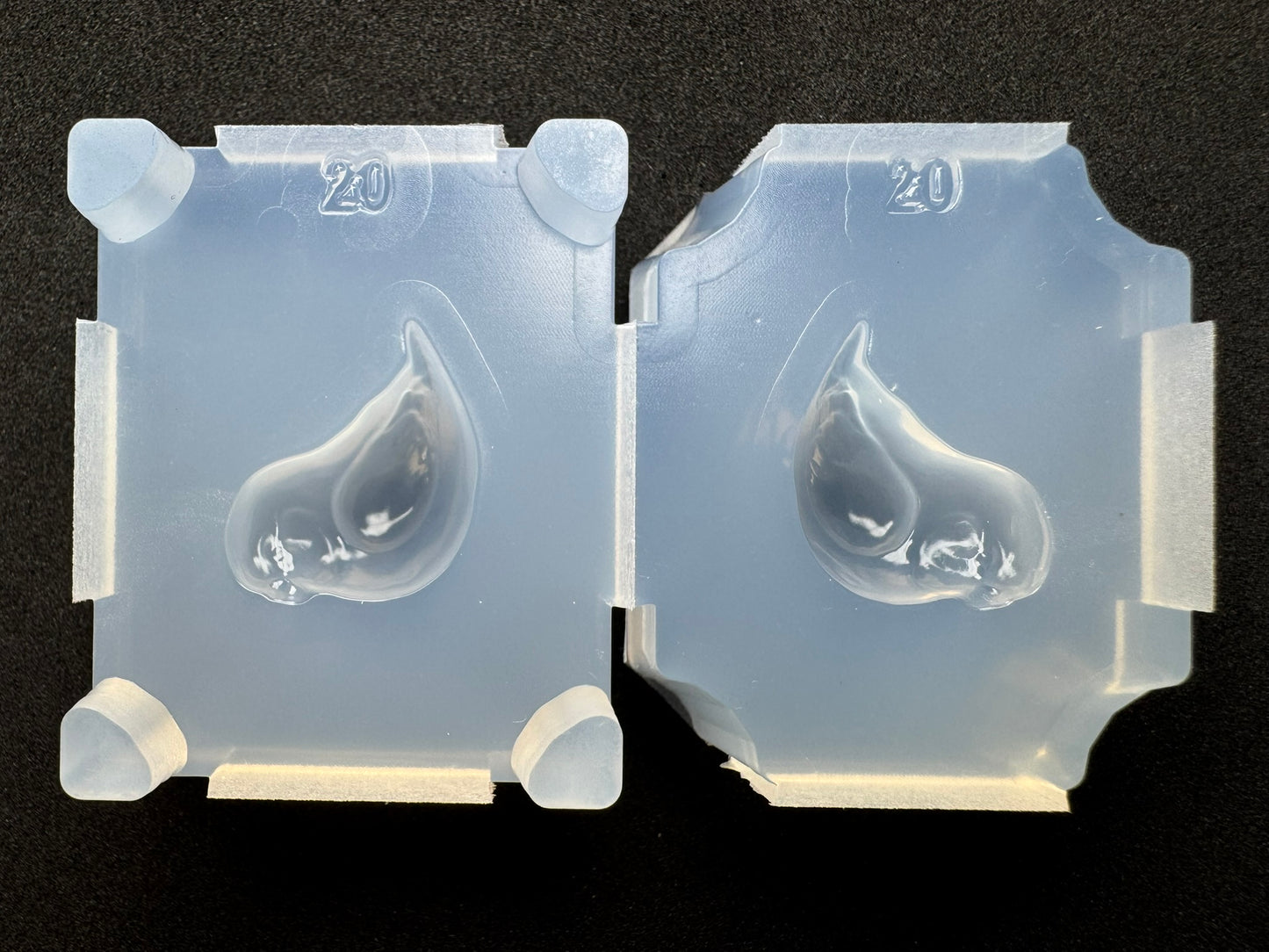 20mm「インコ」レジン用モールド