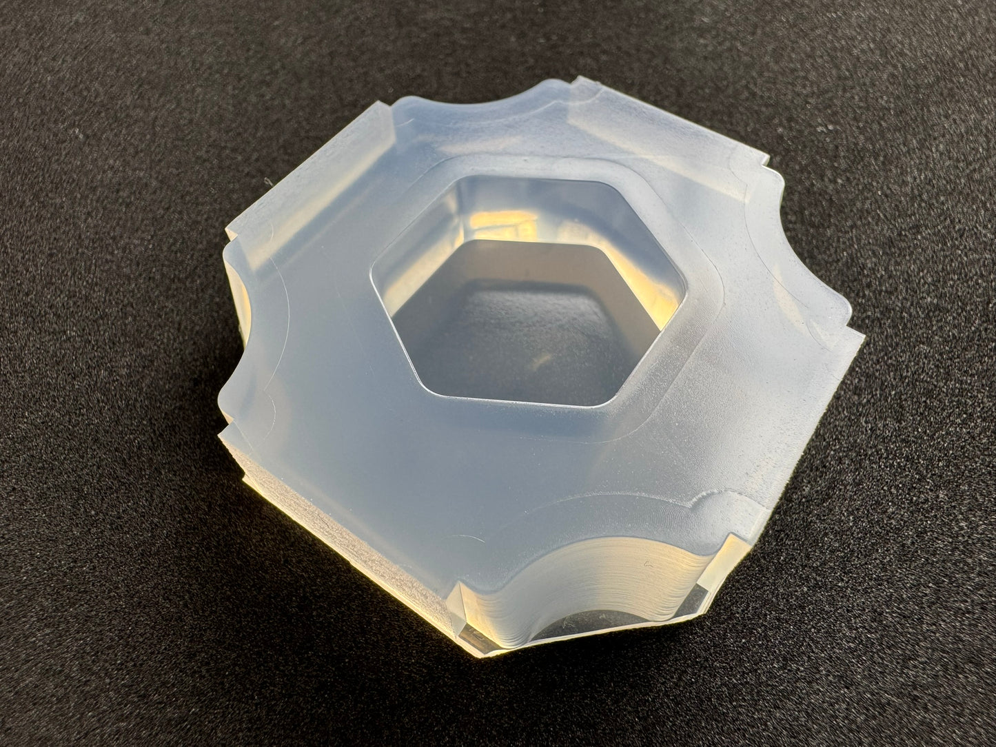 「角丸六角」レジン用モールド