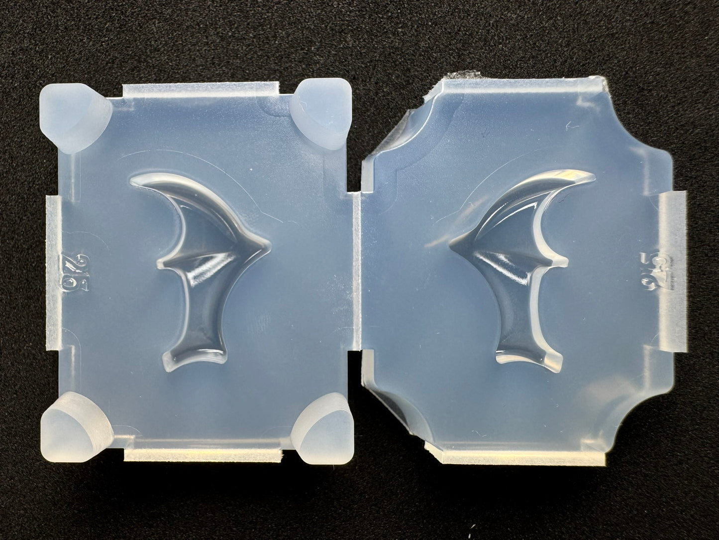 25mm「立体デフォルメ翼B」レジン用モールド