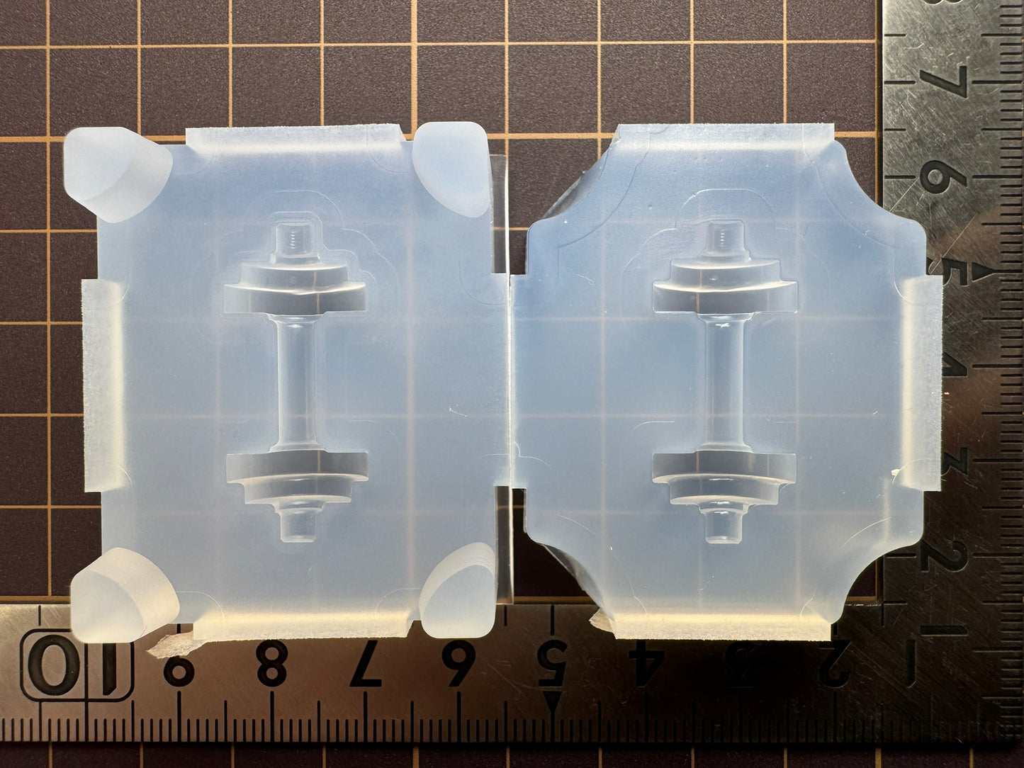 30mm「ダンベル」レジン用モールド
