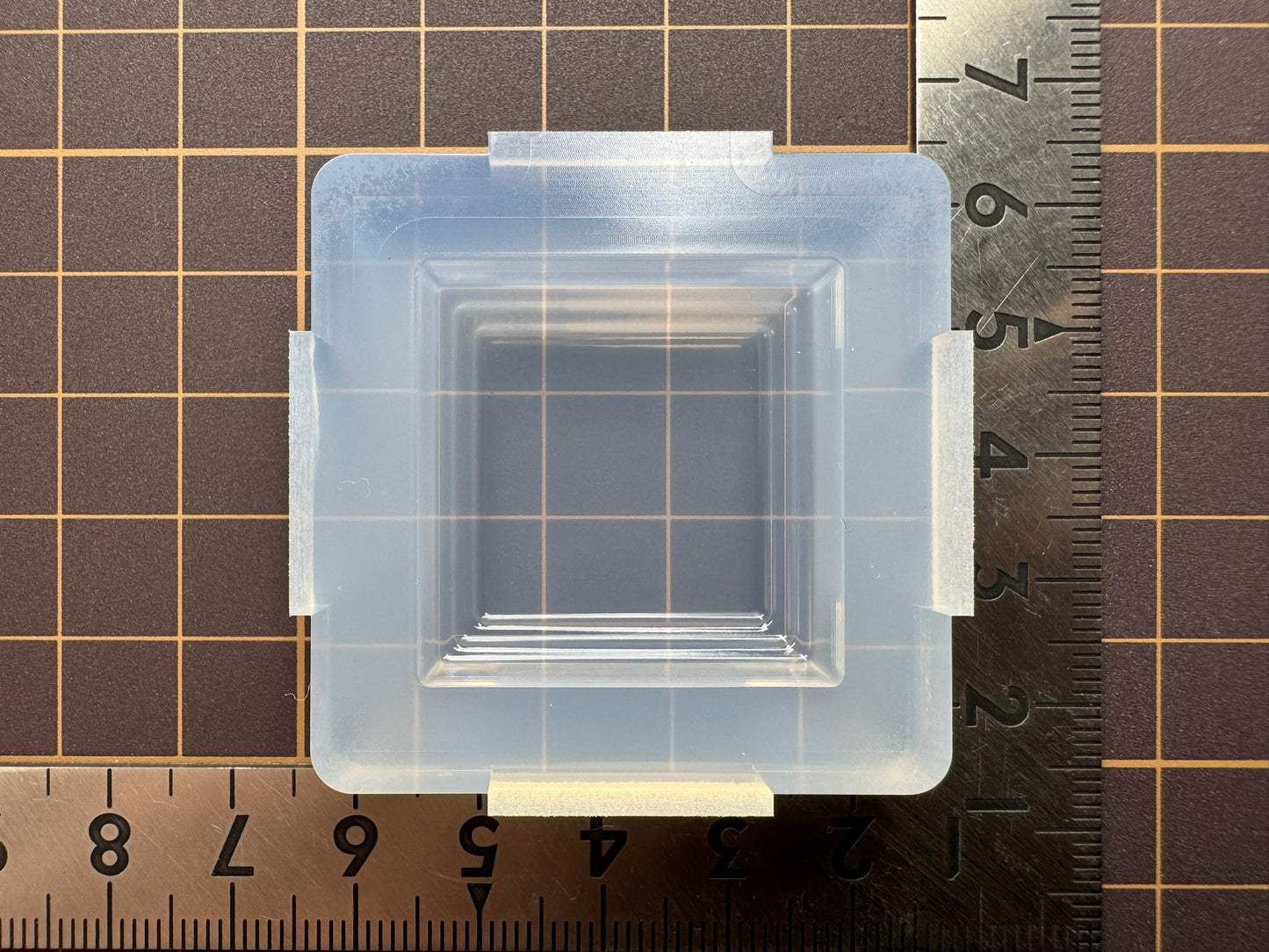 30mm「四角台座A」レジン用モールド