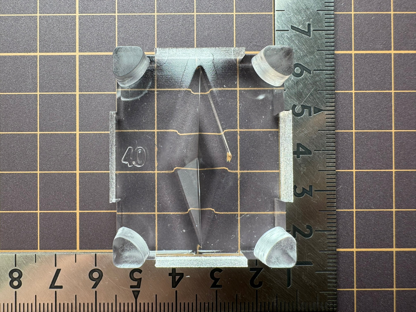超高強度シリコン「ペンデュラム(裏)」レジン用モールド