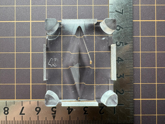 超高強度シリコン「ペンデュラム(裏)」レジン用モールド