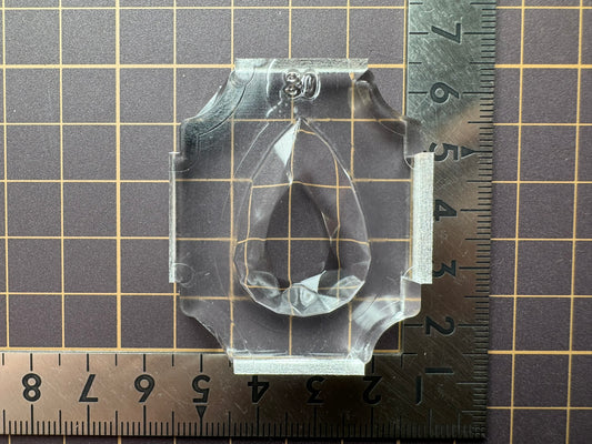 超高強度シリコン「ドロップカット(表)」レジン用モールド