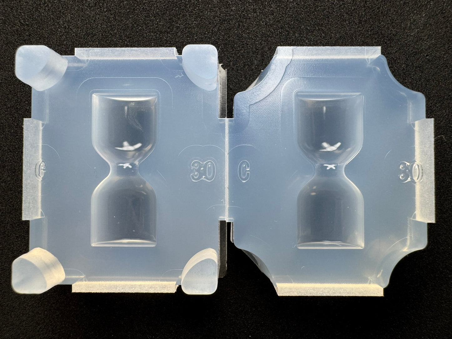 　『砂時計Ｃ』　レジン用モールド