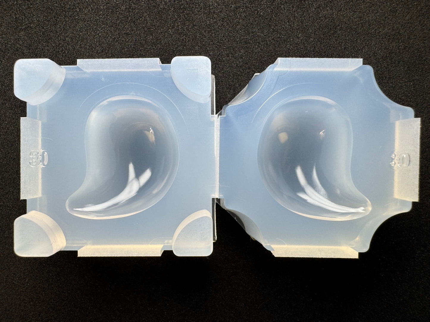 30mm「立体おばけB」レジン用モールド