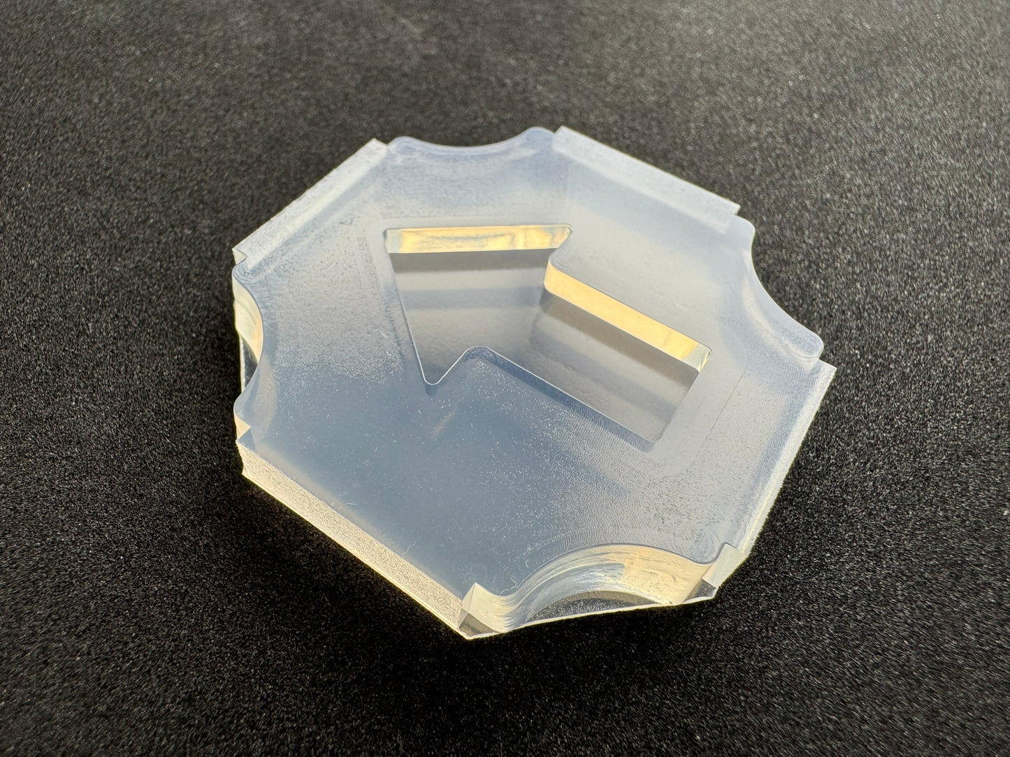 30mm「矢印プレート」レジン用モールド