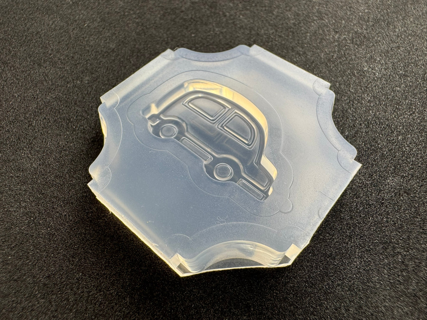 30mm「車プレート」レジン用モールド