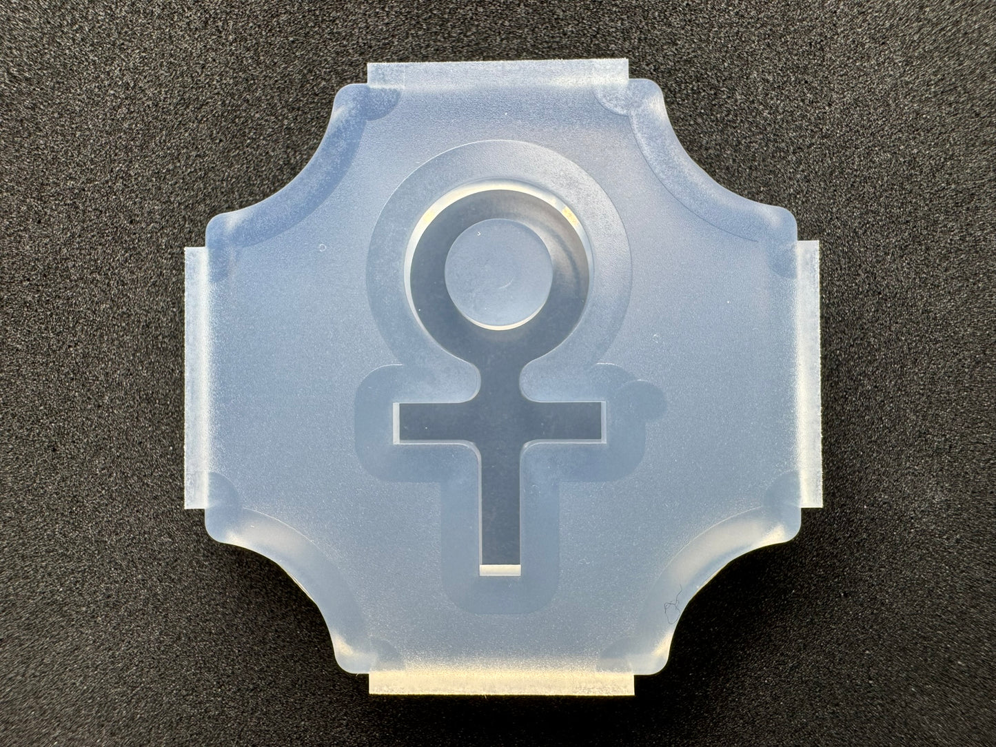 30mm「♀記号プレート」レジン用モールド