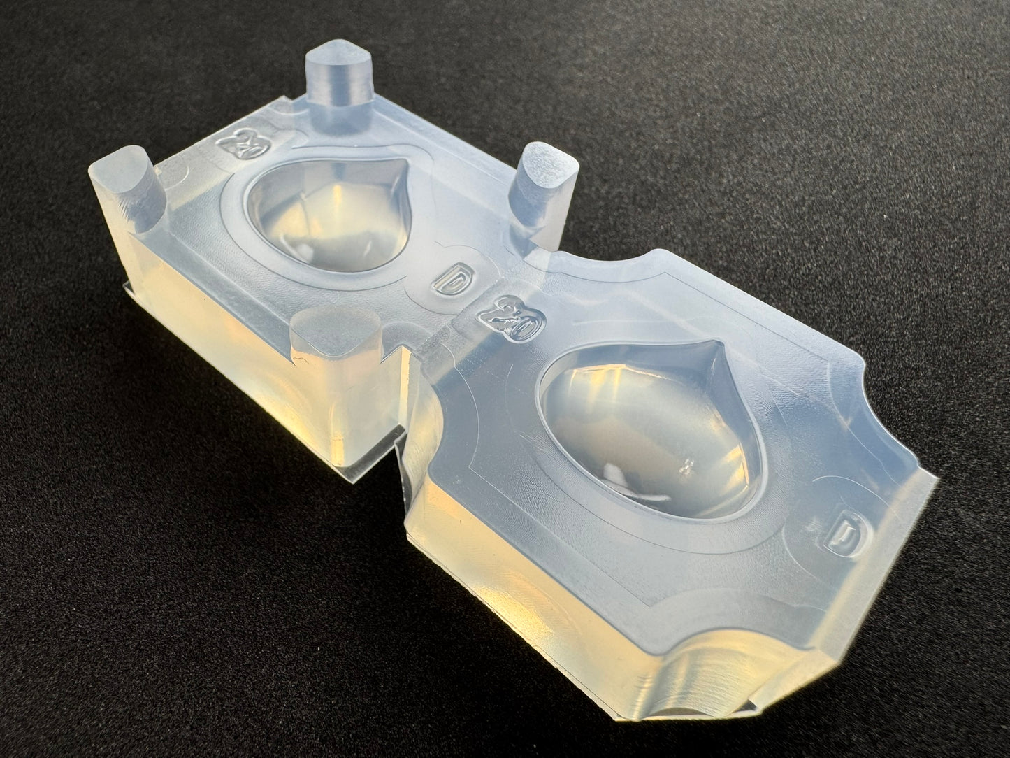 20mm「立体雫D」レジン用モールド