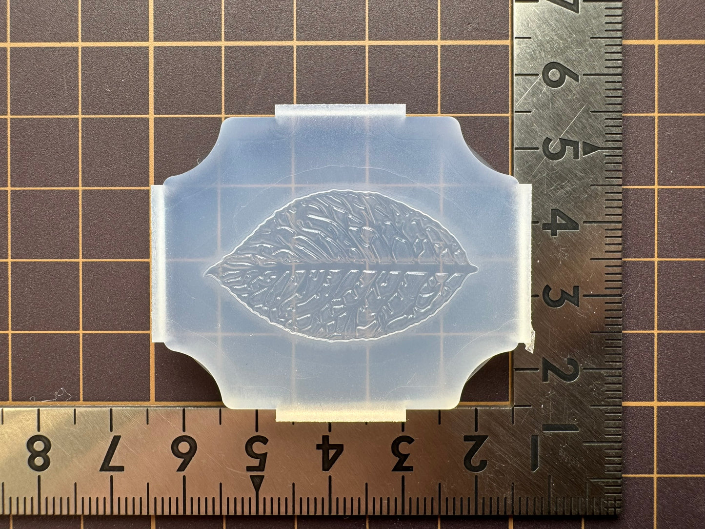 「葉脈模様」レジン用モールド