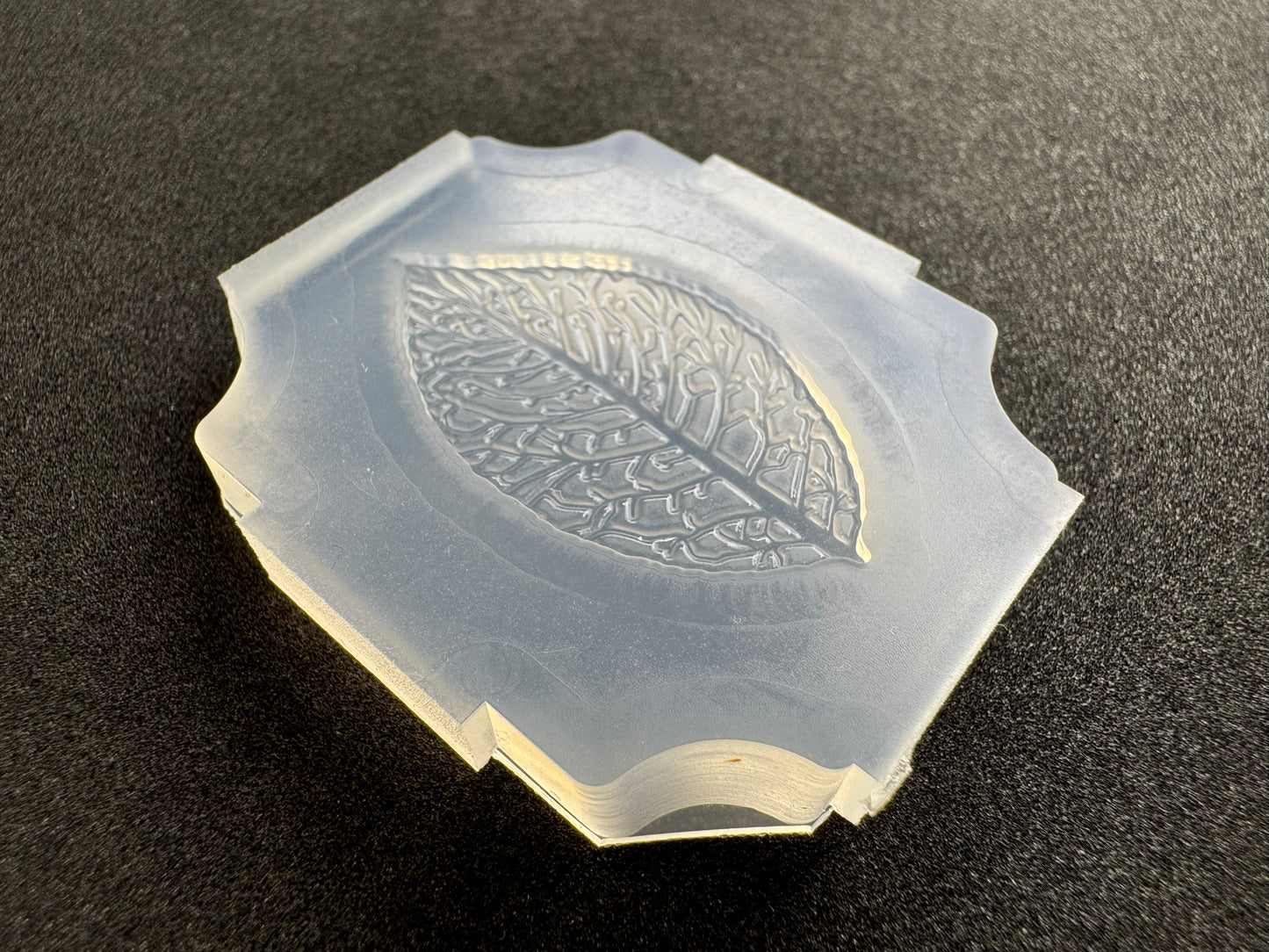 「葉脈模様」レジン用モールド