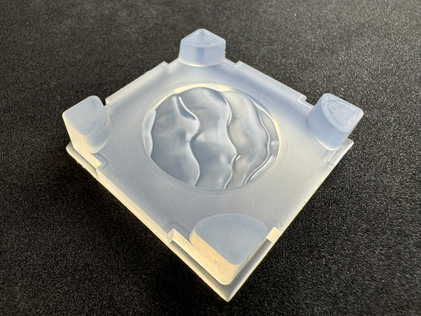 30mm「水面円形模様」レジン用モールド