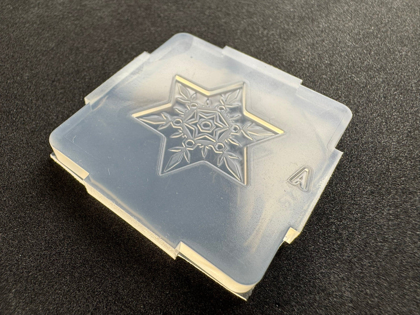 「雪の結晶模様A」レジン用モールド