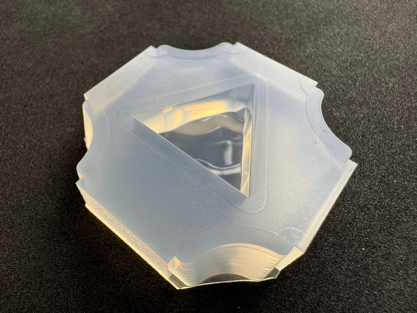 25mm「水面三角形」レジン用モールド