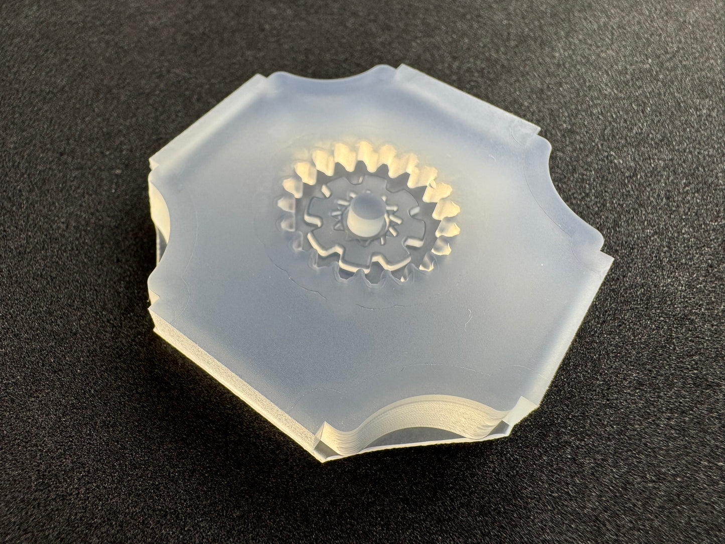 20mm「歯車（ギヤ）」レジン用モールド