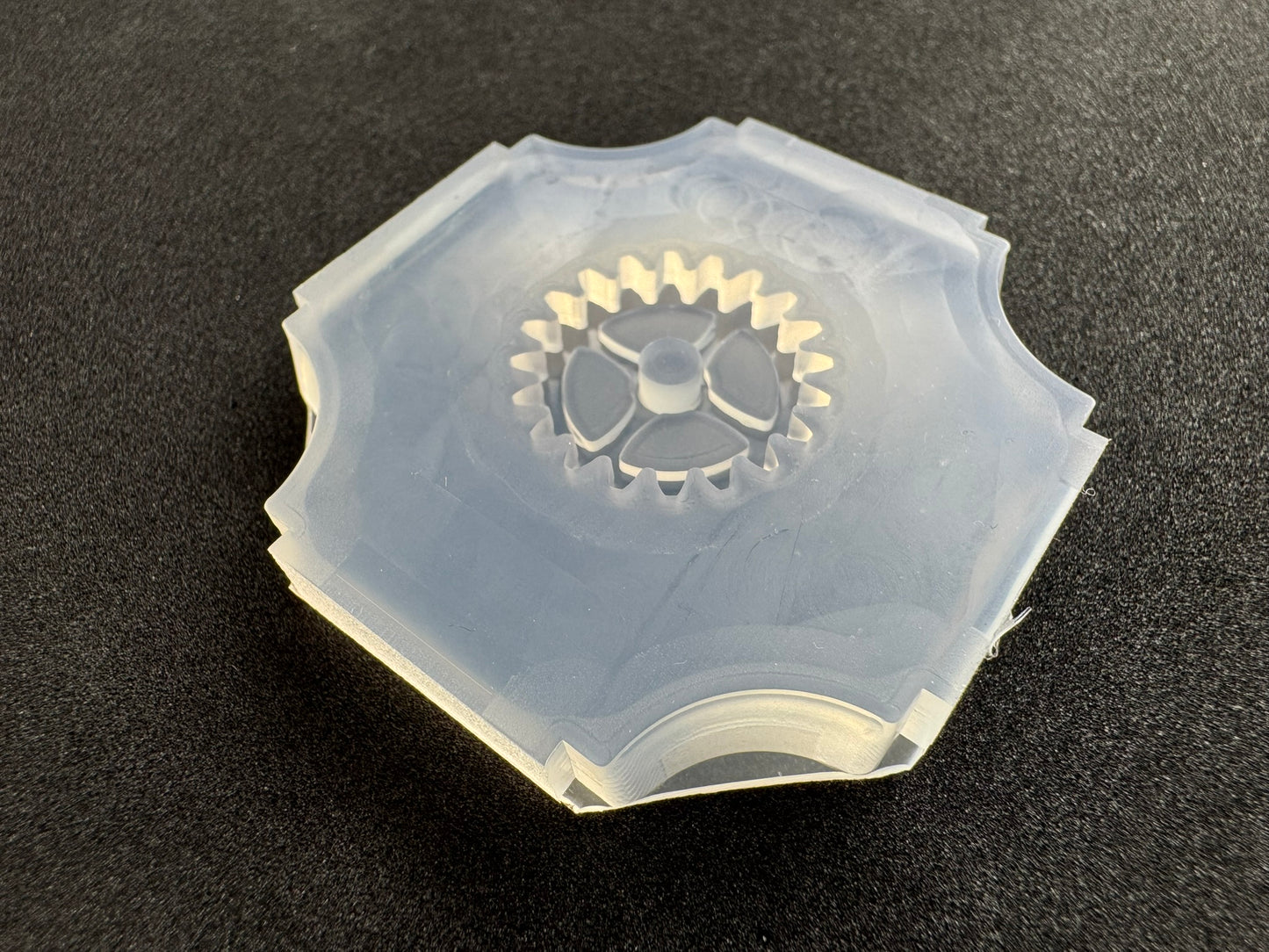 20mm「歯車（リブ）」レジン用モールド
