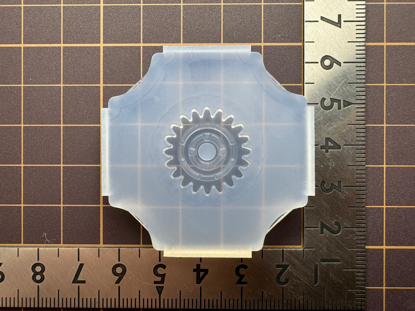 20mm「歯車（ホイール）」レジン用モールド