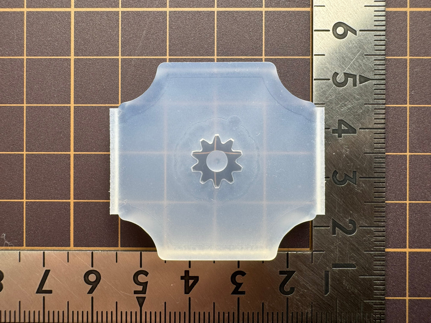 「歯車（シンプル）」レジン用モールド