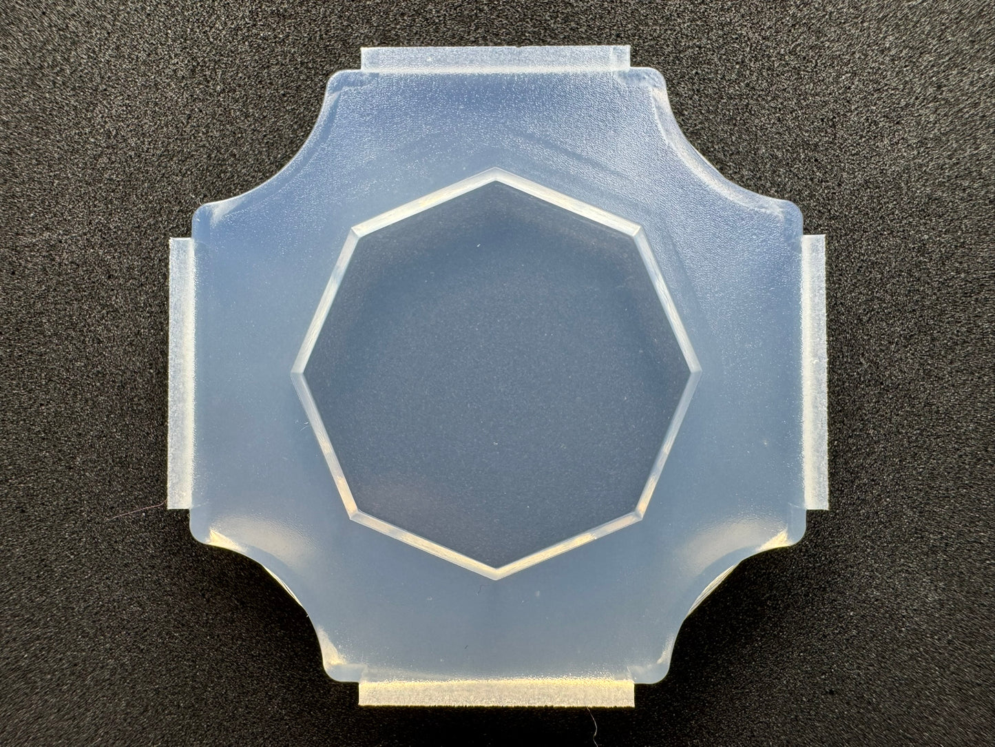 30mm「八角形プレート」レジン用モールド